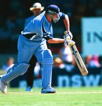 Shane Lee batting
