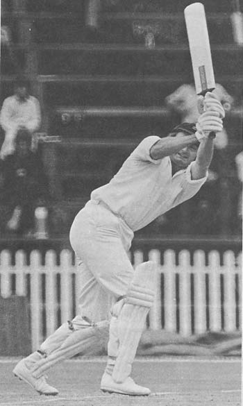 Lee Irvine batting