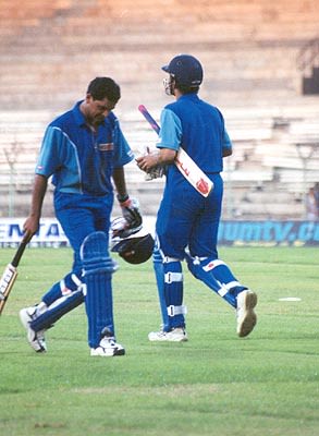 Martin being replaced by Sodhi after he was run out