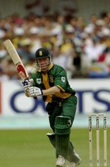 Daryll Cullinan batting during the 1999 World Cup