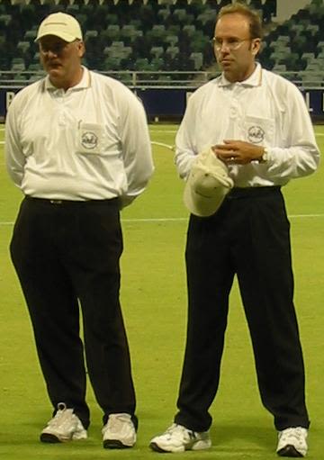 Sunday League Final Umpires: Bennett and Craig
