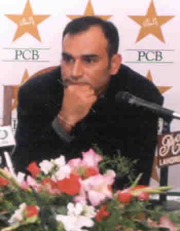 Aamer Sohail at the Press Conference