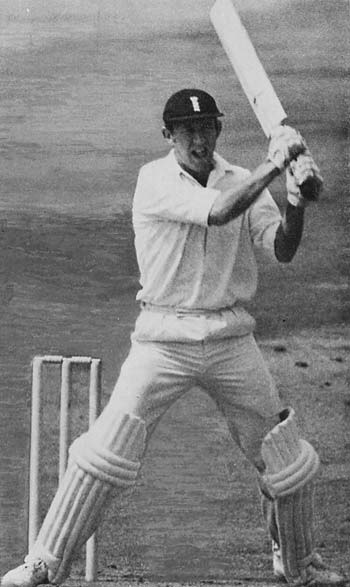 Brian Luckhurst batting for England