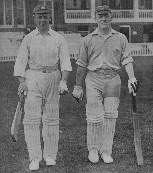 HL Dales and HW Lee open the innings