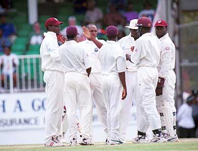 McGarrell has Klusener lbw in the first innings
