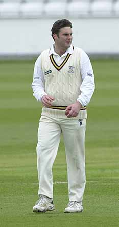 James Brinkley makes his Durham debut in 2001
