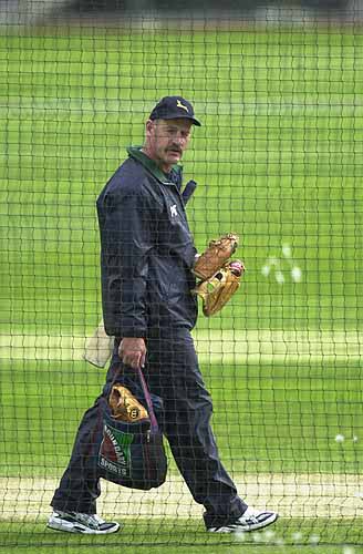 Clive Rice , the Notts coach