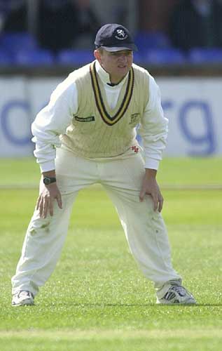 Durham's Graeme Bridge on a rare first class appearance