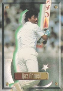 Trade card: Top deck Ijaz Ahemdmed