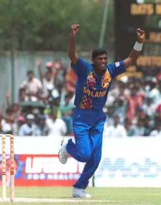 Eric Upashantha celebrates