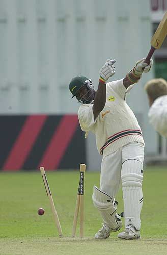 The Devon Malcom school of batting , but at the end of an entertaining knock