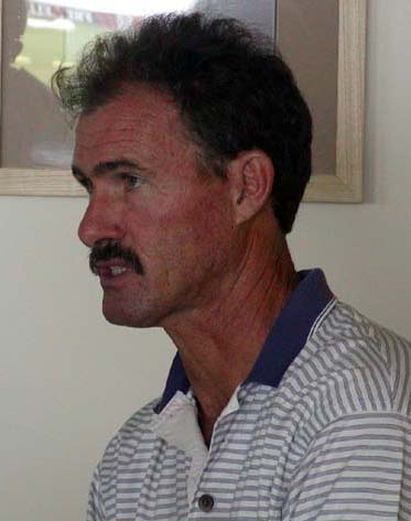 Jimmy Cook at Press conference