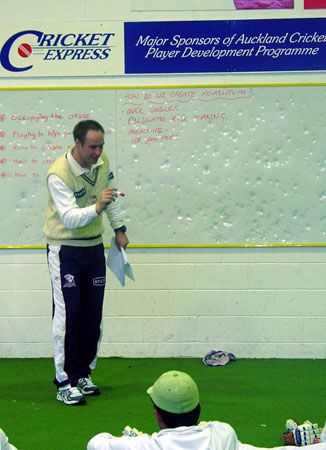 Horne teaches students at the ACA winter academy