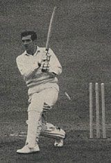 Fred Trueman bowled to give Geoff Griffin his hat-trick
