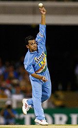 Rohan Gavaskar in action