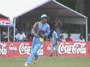 Chopra after taking jacob's catch