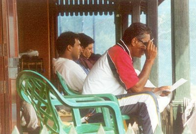 A pensive Gaekwad examines the list of probables