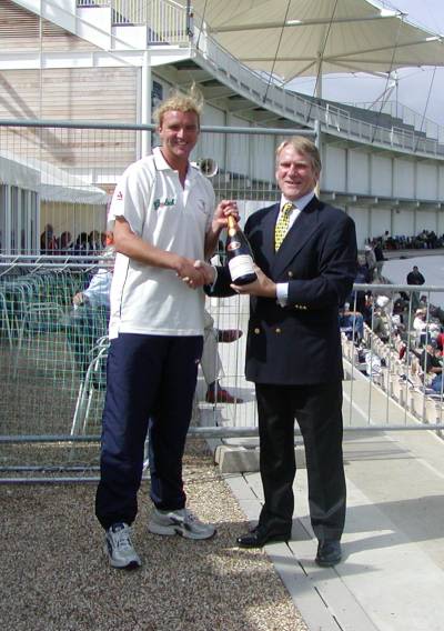 Alex Morris - Laurent Perrier award