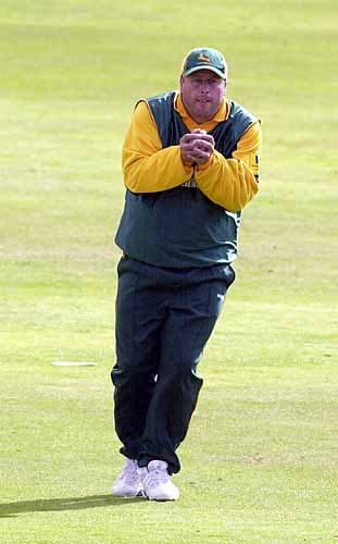 John Morris in the field on his retirement day,  One of the games characters