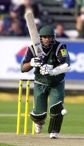 Anurag Singh in National League action