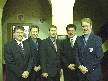Mark Taylor, John Dyson, Phil Emery, Mike Whitney & Geoff Lawson