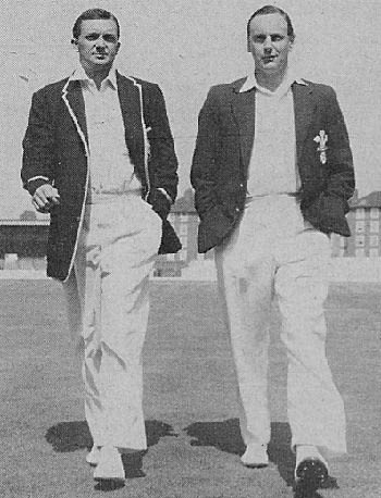 Richie Benaud and Peter May