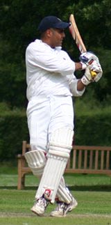 Abeed Janmohamed batting