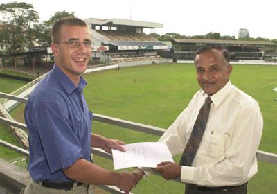CricInfo's Sri Lankan CEO completes formalities with BCCSL Chief Executive