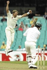 Trevor Gripper's out, Andy Bichel's ecstatic
