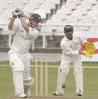 Puttick driving elegantly against North West