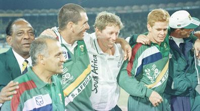 A Jubilant South African Team