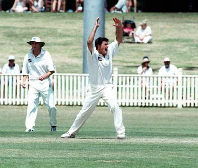 David Freedman appeals, New South Wales v Queensland, Sheffield Shield, 1997/98