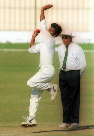 Kashif Raza is his delivery stride