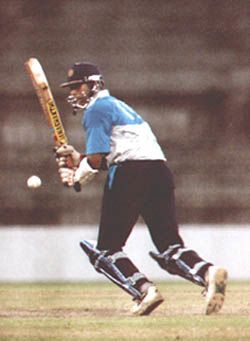 Ranga Dias scores on legside but falls cheaply