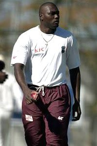 Marlon Black during training at the WACA Ground