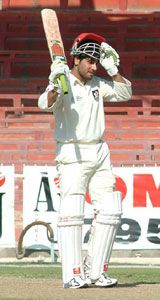Syed Maqsood acknowledges his century