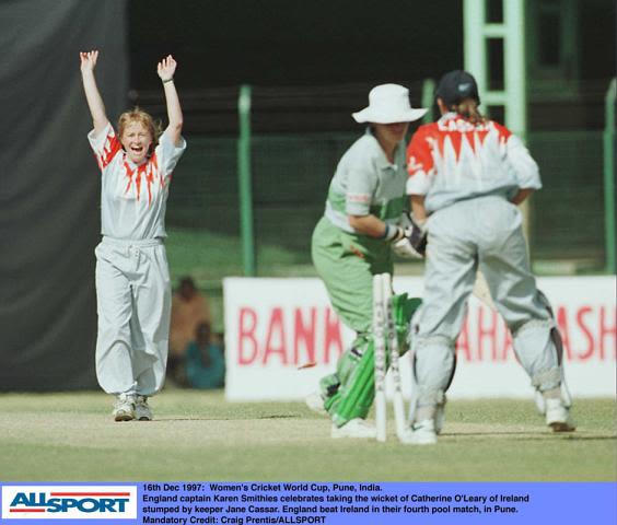 England v Ireland: C O'Leary st Cassar b Smithies
