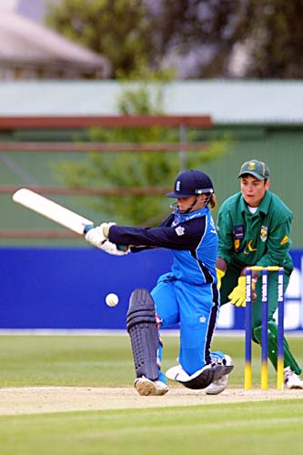 Kathryn Leng during her innings of 46 against South Africa