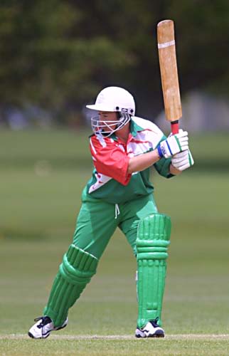 Catherine O'Neill during her innings of 28