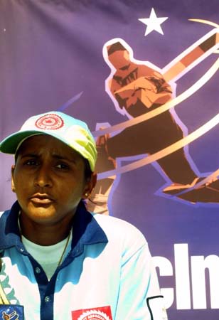 Disappointed Indian captain Anju Jain gets interviewed by Sky Television