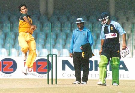 Zahid Saeed in action