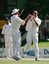 Charl Willoughby congratulated
