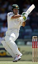 Ricky Ponting pulls with ease